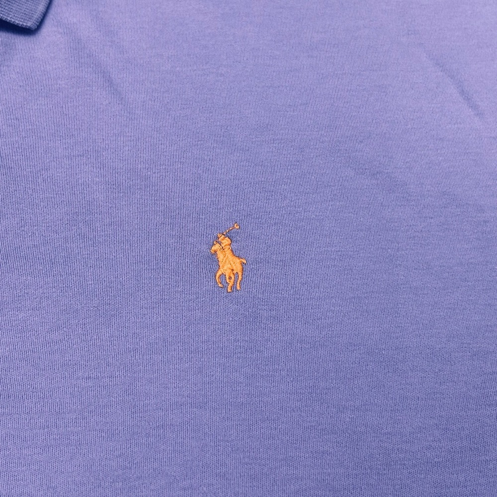 Polo Ralph Lauren Polo Shirt Mens 3XB Big Purple Short Sleeve Preppy Golf Bright - Picture 3 of 9